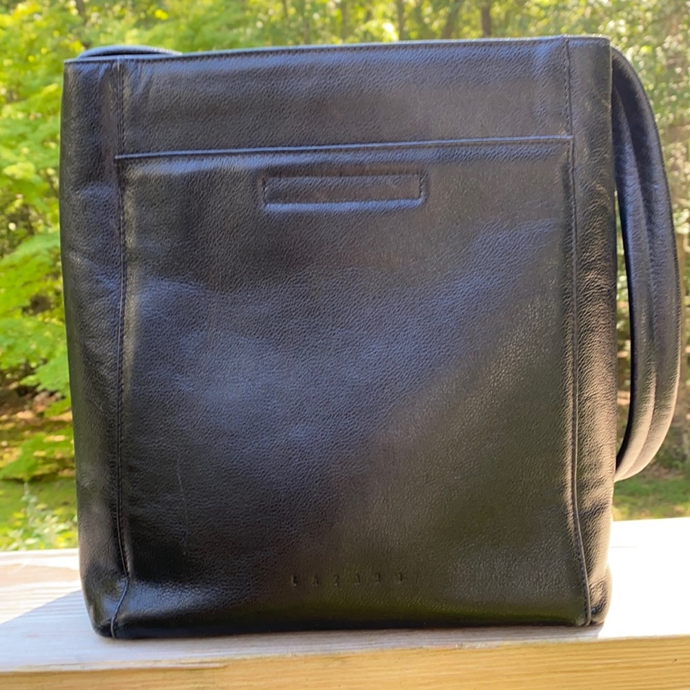 Lazaro Argentina Black Leather Purse